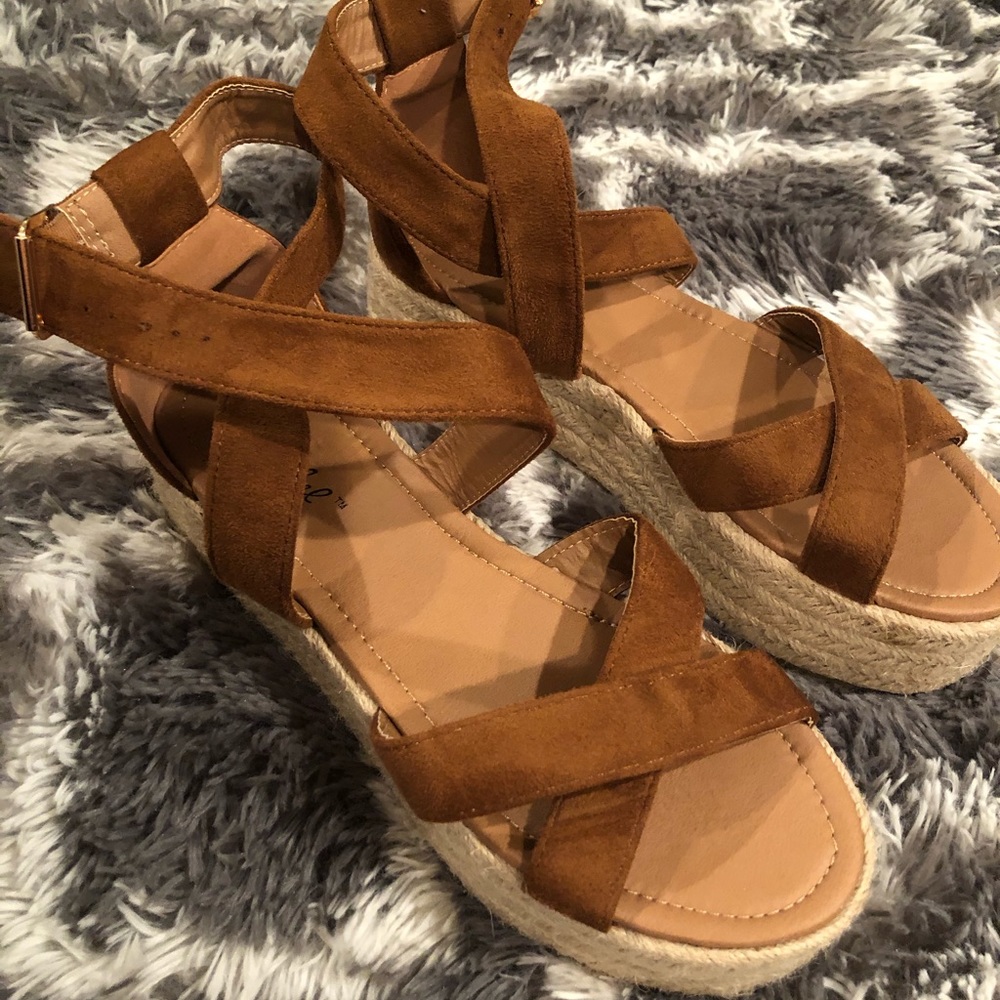 Size 8.5 Bommibel sandals, never been worn